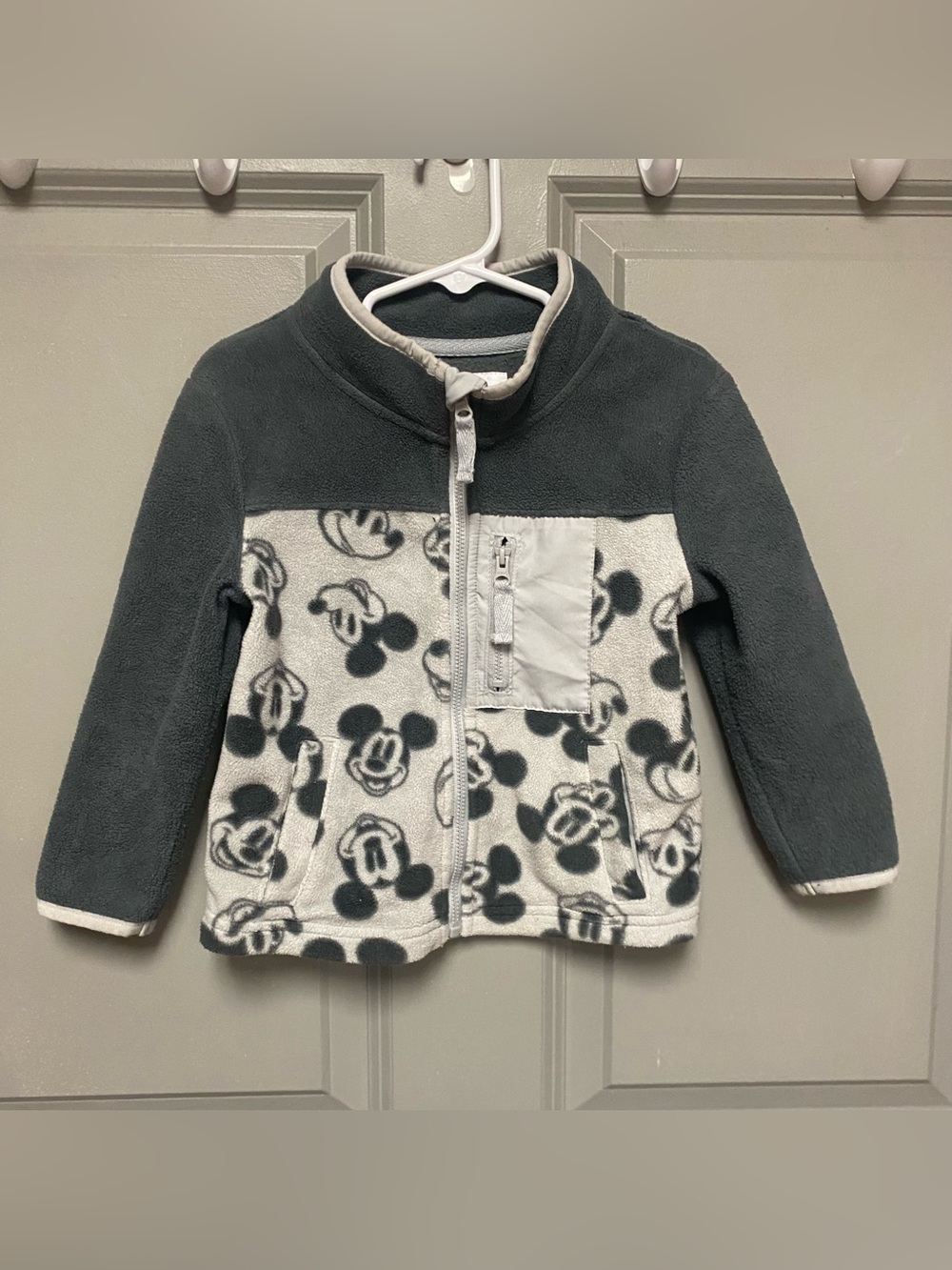 Mickey Mouse Fleece Jacket - Size 2T